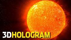 3D Hologram: A Tour Of The Solar System - 3D Hologram Projector