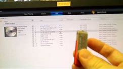 How to get your music from your CD to a Flash Drive