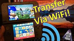 Transfer FILES New Nintendo 3DS XL to PC WIRELESSLY!