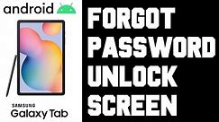 Android Forgot Password Pattern Pin Code Help - Android Tablet Forgot Password Factory Reset