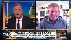 Piers Morgan Interviews Race Director After Transgender Cyclist Wins Women's Race