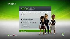 Getting Started With Kinect - Settings and Xbox LIVE
