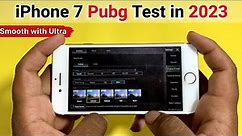 iPhone 7 Detailed PUBG Test in 2023🔥| FPS, Heating, Battery ⚡️
