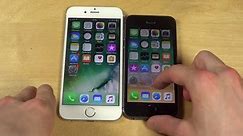 iPhone 6S iOS 11 Beta 2 vs. iPhone 5S iOS 11 Beta 2 - Which Is Faster-if2Bnbh-fzg - Video Dailymotion