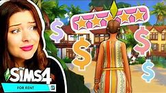 Can I Get Rich Running a 5-STAR Luxury Resort in The Sims 4 For Rent?