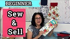 Beginner Sew And Sell Idea ~ Make Fast Easy Hanging Towel