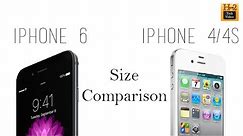 iPhone 6 vs iPhone 4/4s (Size Comparison)​​​ | H2TechVideos​​​