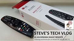 LG AN-MR650A Magic Remote Unboxing and Review (for LG 49UJ63 49” LED 4K HDR Smart TV)