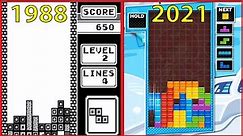 Evolution of Tetris Games 1988-2021