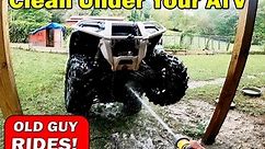 How to Clean Under Your ATV