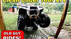 How to Clean Under Your ATV