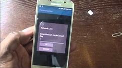 UNLOCK Samsung GALAXY S6 - use it with any network! FAST S6 UNLOCKING