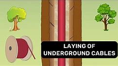 3 methods of laying underground cables