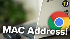 How to CHANGE the MAC Address on a Chromebook!