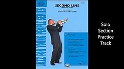 Second Line (Joe Avery Blues) - Solo Section Practice Track