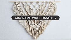 DIY Layered Macramé Wall Hanging