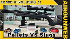 AIRGUN RANGE TIME – Air Arms S510 XS Ultimate Sporter - Pellets VS Slugs