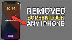 How To Unlock Any iPhone Without Computer If Forgot Password ( Remove Screen Lock iPhone