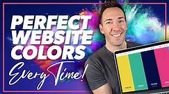Give Your Website a Perfect Color Scheme, Fast & Easy