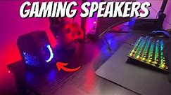 Gaming RGB Desktop Speakers Unboxing + Sound Test!