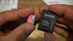 SanDisk Ultra 32GB microSDHC Class 10 Memory Card and SD Adapter