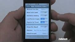 iPhone 4 Tips - Email