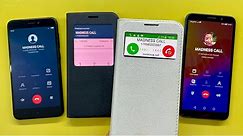 Samsung S4 Phone case book S-View Vs Samsung S7 Phone case book S-View / Incoming Outgoing Call