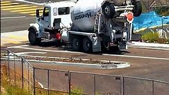 Concrete Truck Driving
