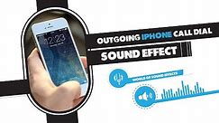 Outgoing iPhone Call Dial Sound Effect