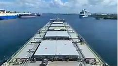 A large ship enters Brisbane under Pilot and is docked by Tugboats.. #ships #brisbane #port #moretonbay #tugboat #australia | The Bay Today