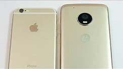iPhone 6 vs Moto G5 Plus