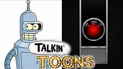 John DiMaggio Does Bender as HAL 9000 in 2001: A Space Odyssey! (Talkin' Toons w/ Rob Paulsen)