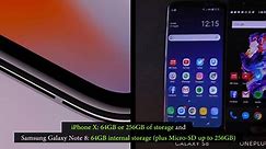 iRepair-iPhone X vs Samsung Galaxy Note 8 - video Dailymotion
