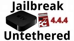 How to Jailbreak Apple TV 4.4.4 Untethered With Seas0nPass