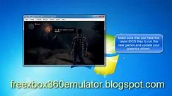Xbox 360 Emulator for PC - Tutorial   Download [Tested and Working]