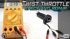 How to Check and Repair EBike Twist Throttle