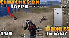 iPhone 6s Performance in 2023? | LAG,FPS Drop?😢| iPhone 6s/6s plus PUBG/BGMI Test After 2.7 Update