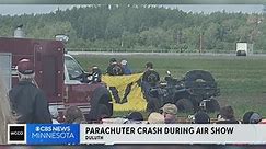 Duluth Air Show parachuter taken to hospital after stunt accident