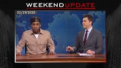 Chris Redd returns to 'SNL' Weekend Update to pay for a 2020 COVID joke that aged so poorly