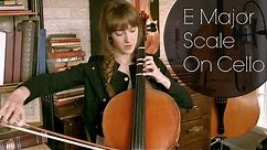 The E Major Scale On Cello | How To Music | Sarah Joy