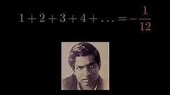As simple as 1,2,3 - part 1 : Why is 1+2+3+... equal to -1/12?