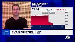 Watch CNBC's full interview with Snap CEO Evan Spiegel