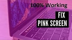 How to fix Laptop Pink color or Lines display (100% working