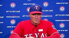 Texas Rangers manager Jeff Banister on Rougned Odor