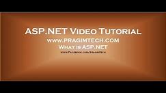 What is ASP.NET Part 1