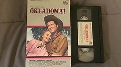 Opening & Closing to Oklahoma! 1981 VHS
