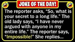 🤣 BEST JOKE OF THE DAY! - An old lady is just about to turn 100-years-old... | Funny Clean Jokes