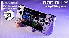 🚀 NOUL ROG Ally este PREA BESTIE!!! 👹 | UNBOXING & Review + Gameplay Test 🎮