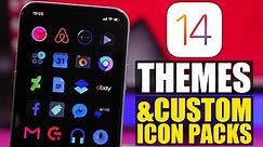 iOS 14 - How To Install Themes / CUSTOM Icon Packs !