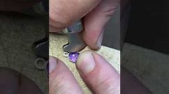 Enamel pendant making process